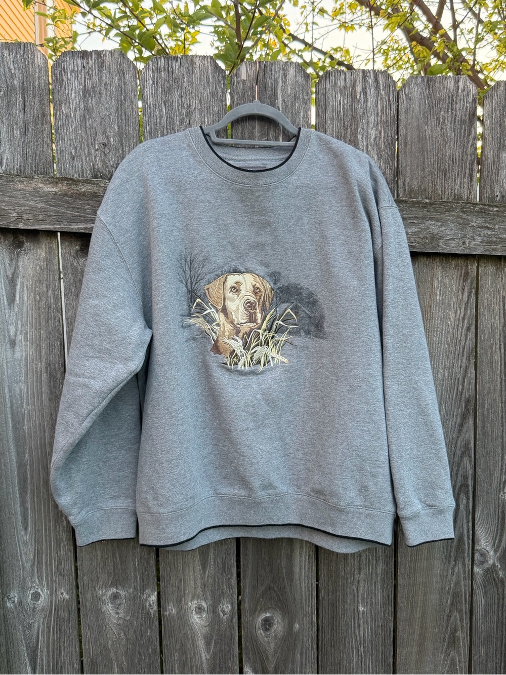 Vintage Croft & Barrow Hunting Dog Sweatshirt